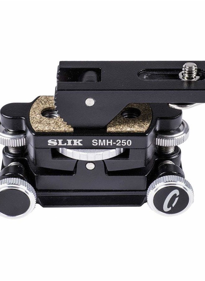 SLIK SMH-250 Micro Movement Adjust Tripod Head, Black (618-804)  - Image 2