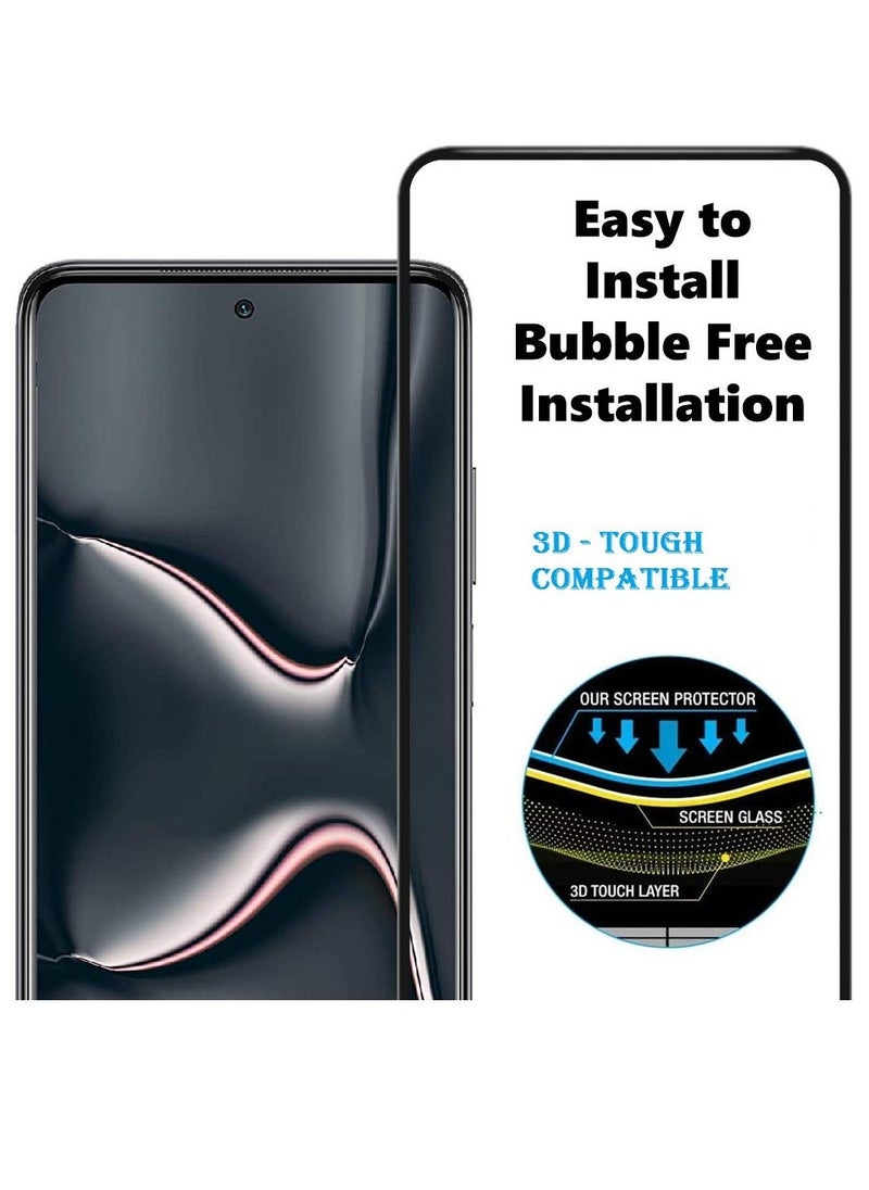 Raxoom Xiaomi 11i 5G / 11i HyperCharge 5G / Redmi Note 11 Pro Plus 5G Premium Glass Film 9H Hardness Anti-Scratch Screen Protector - Image 3