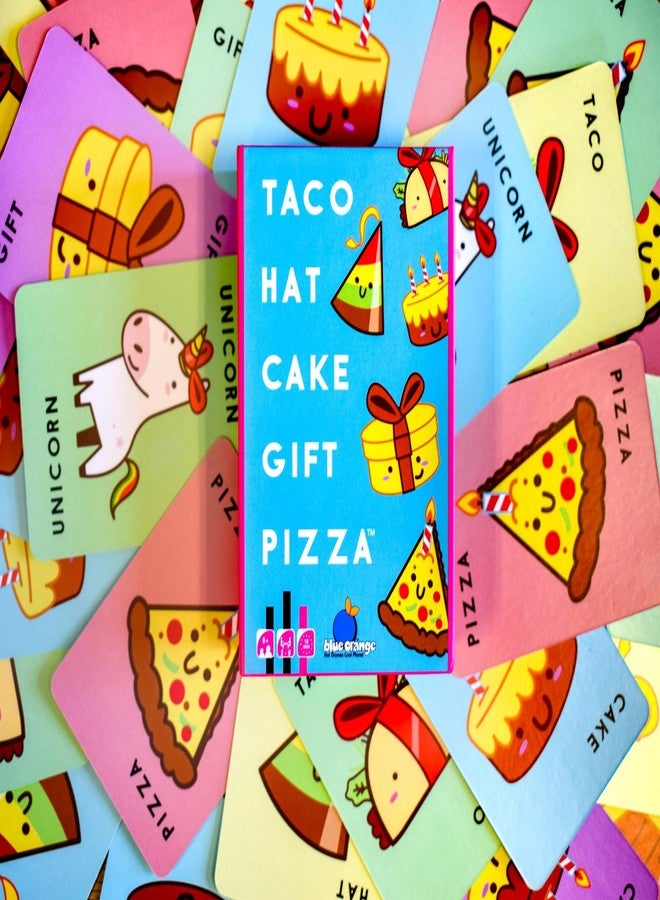 Blue Orange, Taco Hat Cake Gift Pizza, Card Game, Ages 8+, 2-8 Players, 10-15 Minutes Playing Time - Image 4