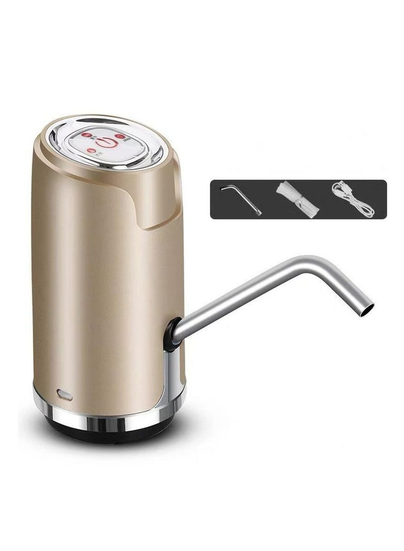 Portable Electric Automatic Drinking Water Pump Gold