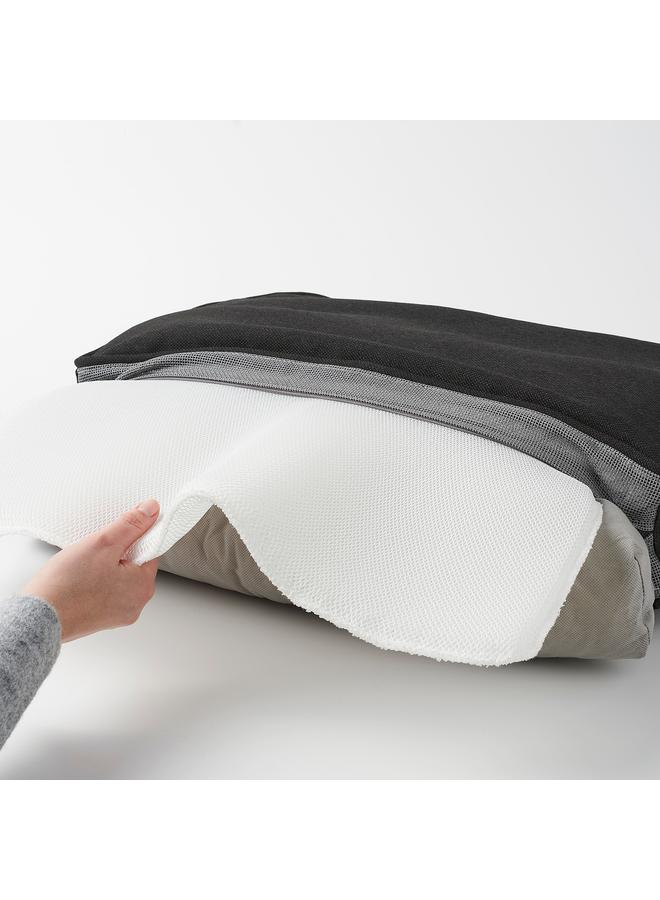 Green Tiger Back cushion, outdoor, anthracite, 62x44 cm - Image 3