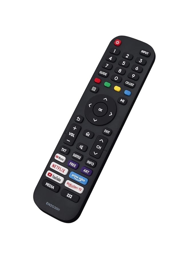 HuHa - VINABTY EN2G30H Replaced Remote fit for Hisense Smart TV H43A7500F 43A7300F 43A7340F 43AE7210F 43A7500F 50A7300F 50A7340F 50AE7210F 50A7500F 55A7300F 55A7320F 55A7340F - Image 1