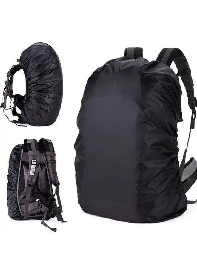 Jeruki Bag Cover Waterproof Rain Cover for Backpack Bags, Rainproof Dust Proof Protector Elastic Adjustable for Trekking & Laptop, School Bag Cover, Luggage Bag Cover with Pouch Free Size - Image 1