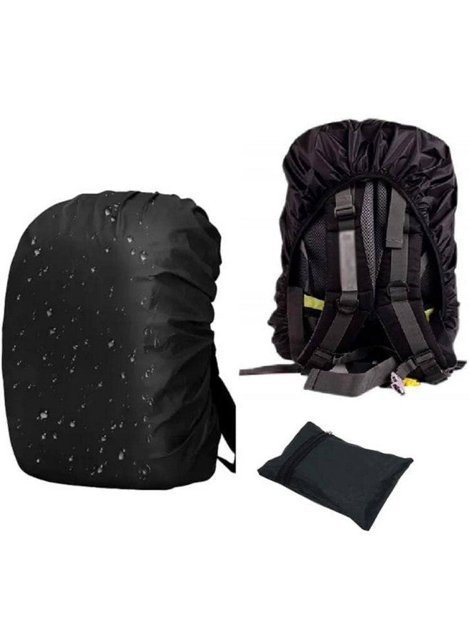 Jeruki Bag Cover Waterproof Rain Cover for Backpack Bags, Rainproof Dust Proof Protector Elastic Adjustable for Trekking & Laptop, School Bag Cover, Luggage Bag Cover with Pouch Free Size - Image 4