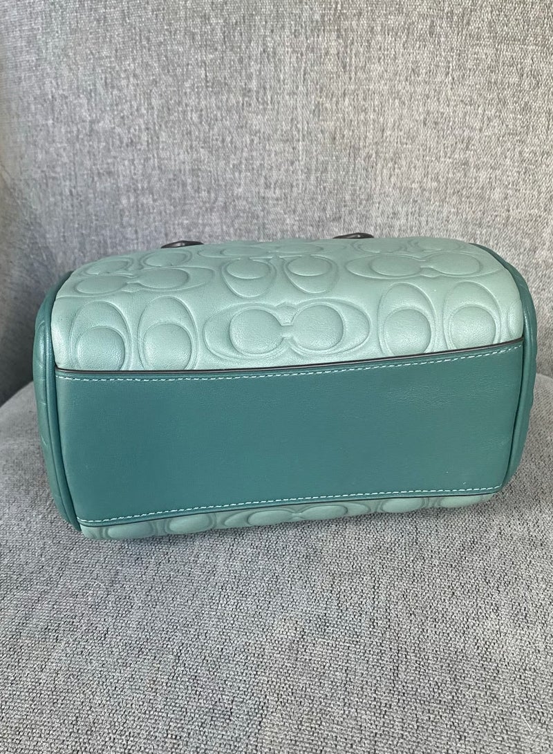 coachoutlet Mini Rowan Crossbody Bag In Blocked Signature Leather - Image 5