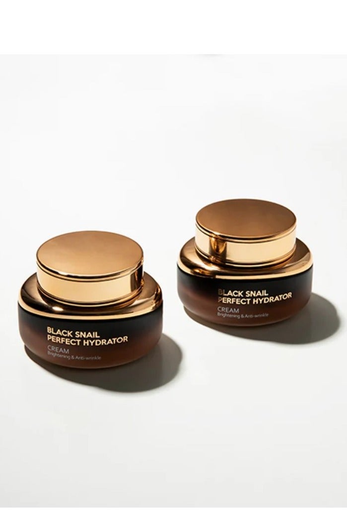 ESHUMI Black Snail Perfect Hydrator Cream 55ml for skin elasticity, maintain moisture, bright and healthy skin - Image 1