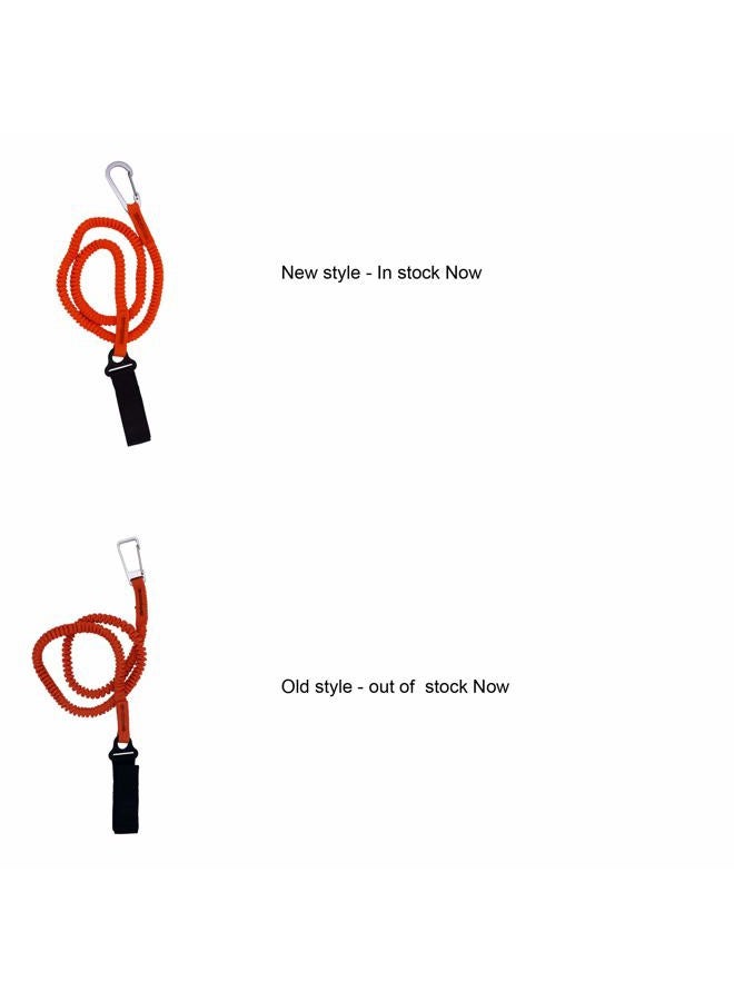 YYST Orange Paddle Leash Paddle Holder Tool Lanyard - No Paddle (Orange X 4 Pack) - Image 3