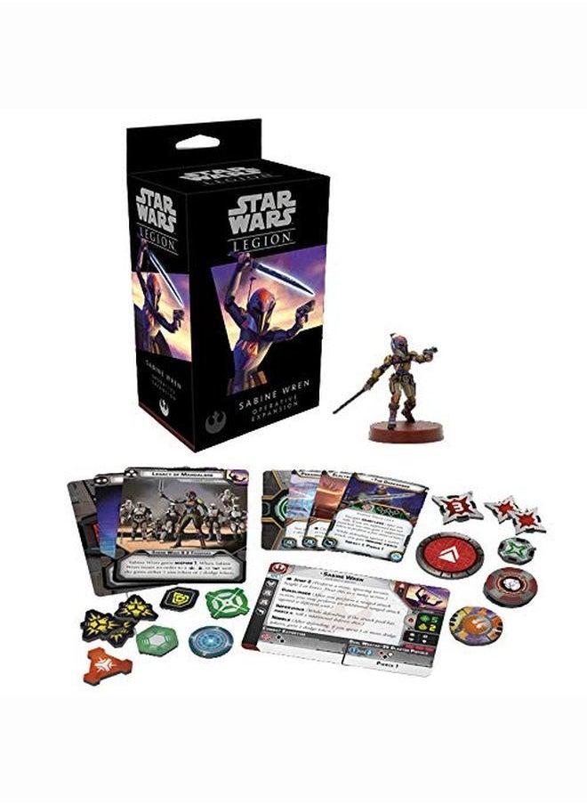Fantasy Flight Games - Star Wars Legion Sabine Wren Expansion ; Two Player Battle Game ; Miniatures Game ; Strategy Game For Adults And Teens ; Ages 14+ ; Average Playtime 3 Hours ; Made By Atomic Mass Games - Image 1