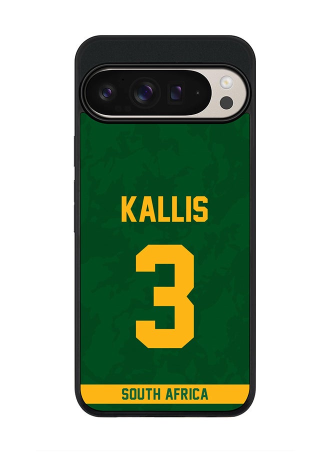 Stylizedd For Google Pixel 9 Pro XL Case,Slim fit Camera Protection, Shockproof Thin Phone cover - South Africa Jacques Kallis, Jersey No 3  - Image 1