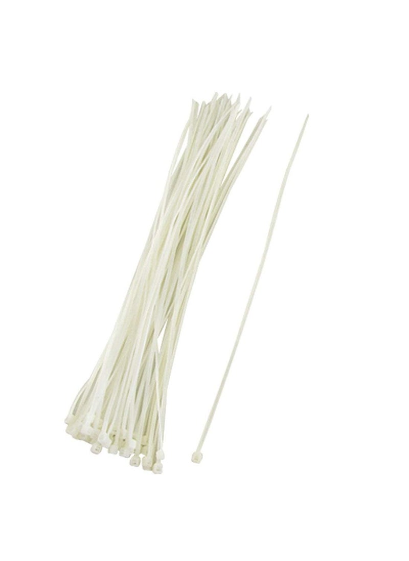 Generic Inspiretech Quick Tie Cable Ties 150 300 mm Nylon Zip Wire Organizer Self Locking Tie White100 Pieces 200 mm 787 Inch  - Image 3