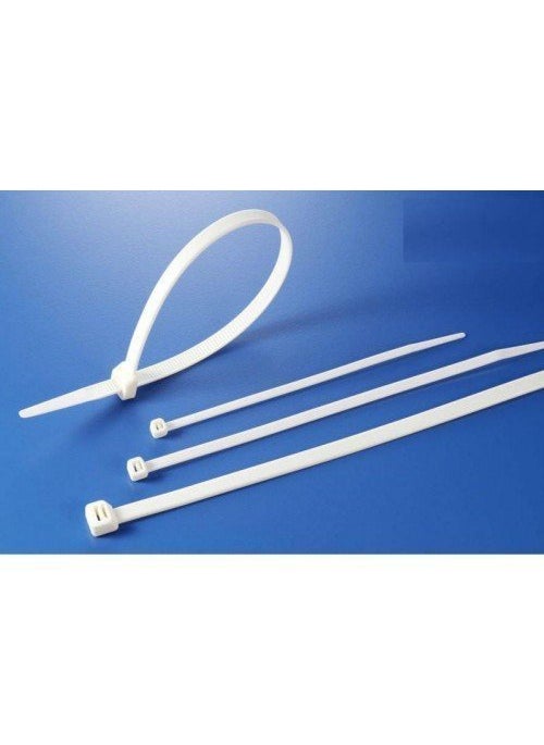 Generic Inspiretech Quick Tie Cable Ties 150 300 mm Nylon Zip Wire Organizer Self Locking Tie White100 Pieces 200 mm 787 Inch  - Image 5