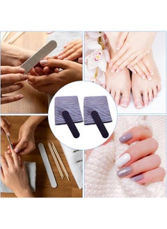 GigaGround Small Nail Files Bulk (50 Pcs), 3.6 Inches Emery Board Nail File For Acrylic And Natural Nails, 100/180 Grit Double Sided Fingernail Filer Pack Mini Professional Filers Manicure Pedicure Set  - Image 4