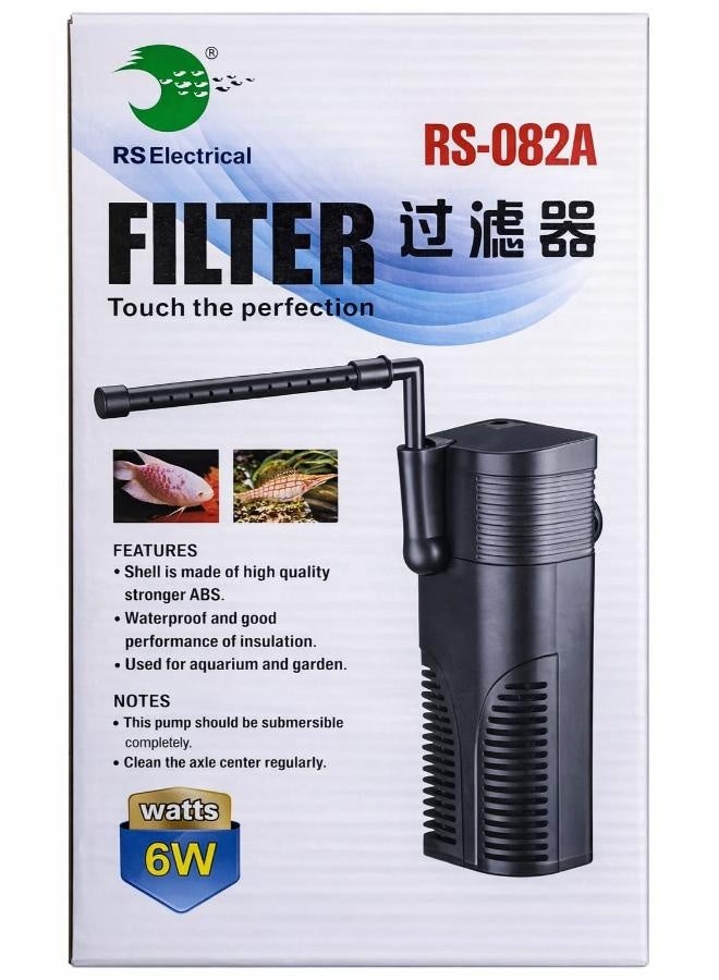 RS Electrical Internal Aquarium Filter (RS-062A / RS-072A / RS-082A) - Submersible Water Filter for Fish Tank - Image 3