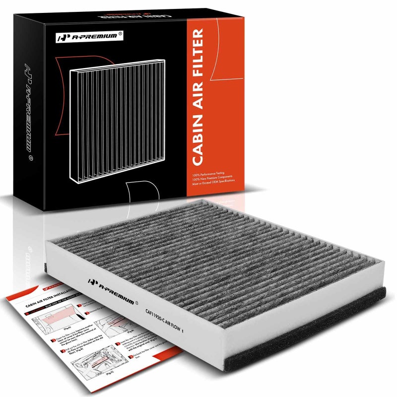 APremium Cabin Air Filter with Activated Carbon Compatible with Ford Escape 20132019 Focus 20122018 Transit Connect 20142022 CMax 20132018 GT 20172022 Lincoln MKC 20152019