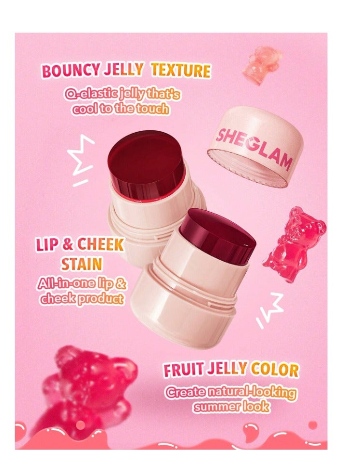 SHEGLAM Jelly-Licious Hydrating Lip & Blush Tint ahoy - Image 4