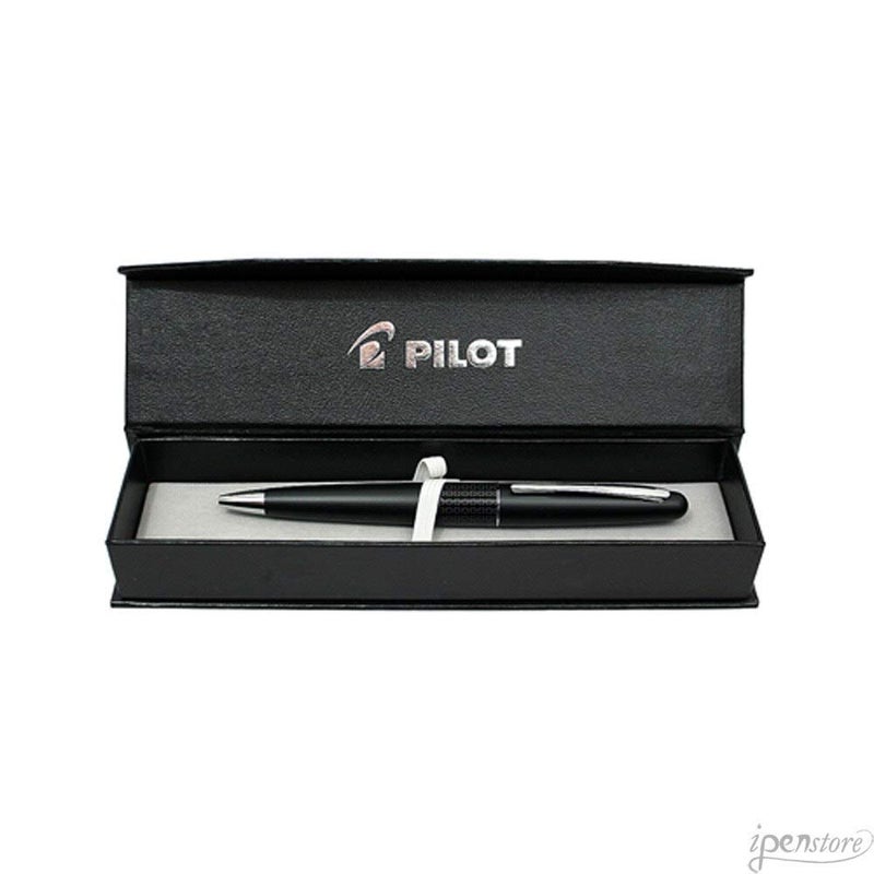 PILOT قلم حبر جاف من مجموعة متروبوليتان من بايلوت، أسود، تصميم كلاسيكي، نقطة متوسطة، حبر أسود (91307) - Image 3