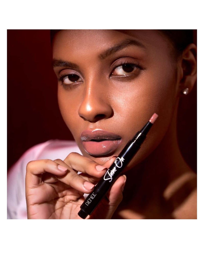 رينيه طلاء الشفاه شاين أون من ريني، 1.8 مل، تركيبة غير لزجة وغير جافة، تأثير مرطب يدوم طويلاً، صغير الحجم وسهل الحمل - Image 5