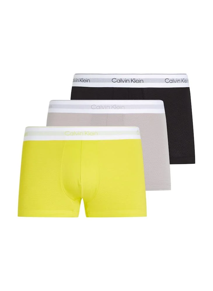 CALVIN KLEIN Mesh Low Rise Trunk - 3 Pack