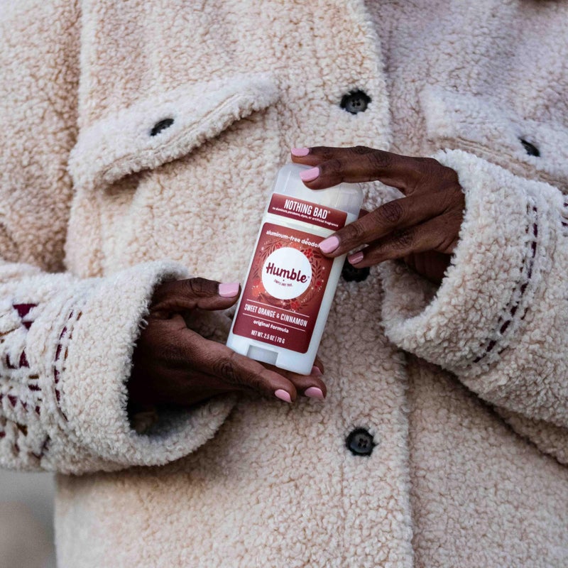 HUMBLE SIMPLE AND TRUE. Humble Brands All Natural Aluminum Free Deodorant Stick for Women and Men, Lasts All Day, Safe, and Certified Cruelty Free, Sweet Orange and Cinnamon, Pack of 1 - Image 5