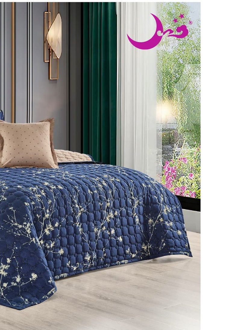 مون طقم لحاف نفر مفرش مكون من 4 قطع بوليستر لحاف مقاس170 في 220سم - Image 2