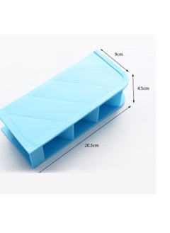 Spaceshoop 1pc Plastic Desk Organizer Desktop Office Pen Pencil Holder Makeup Storage Tray Pen Box Drawer Storage Office supplies  - Image 4