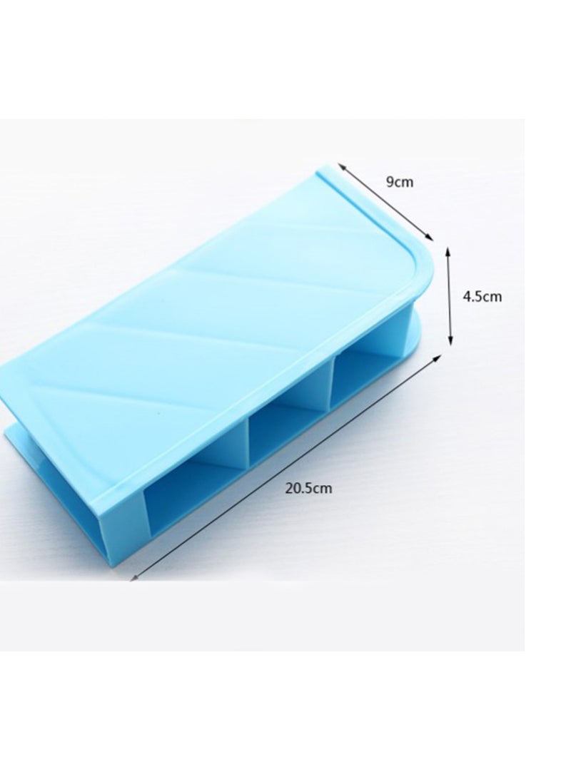 Spaceshoop 1pc Plastic Desk Organizer Desktop Office Pen Pencil Holder Makeup Storage Tray Pen Box Drawer Storage Office supplies  - Image 4