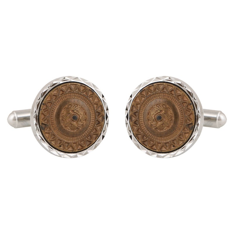 TRIPIN Cufflinks For Men Silver For French Cuff Shirts Links Suit Blazer Party In A Gift Box Tmnxapzsil640 - Image 2