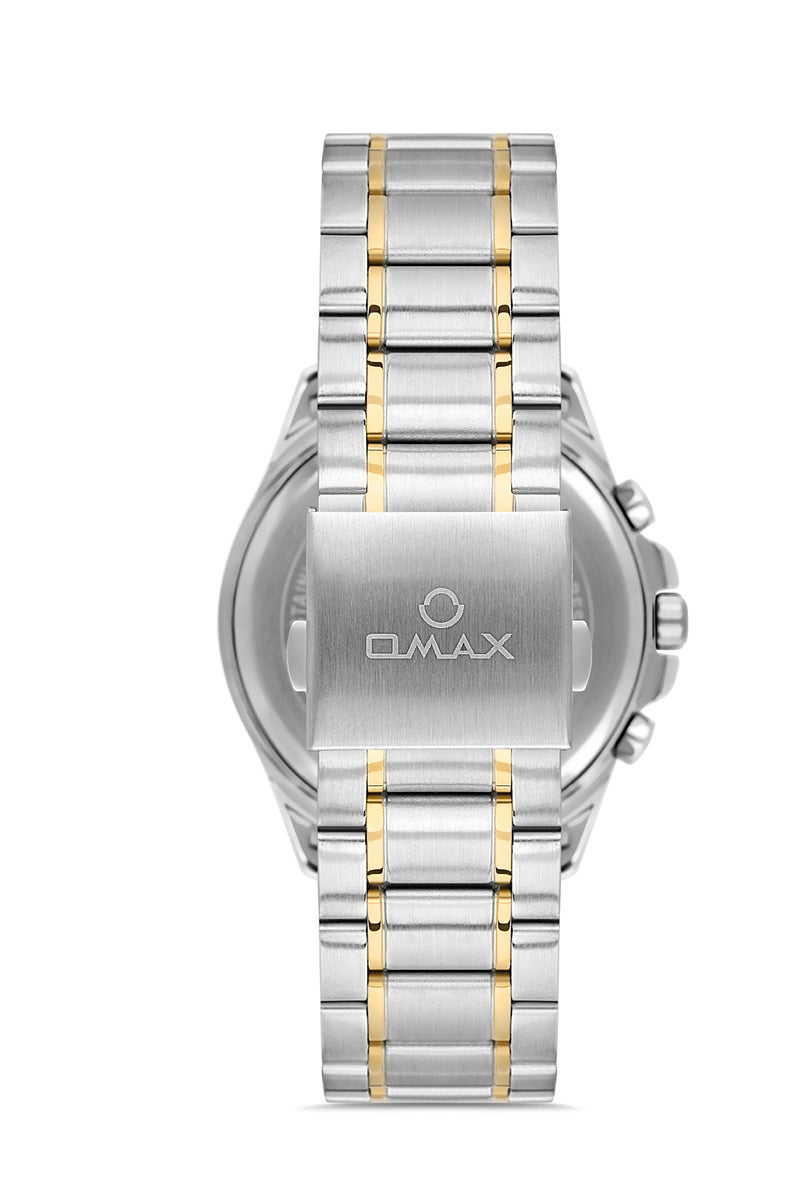 OMAX Men's Wrist-Watch | Analog | Stainless Steel Band | Elegant Design - Image 3