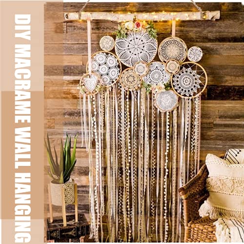 BYHER 15-Inch White Birch Logs for Decoration - Decorative Farmhouse Home Wall Hanging Decor (15 Inch) - Image 5