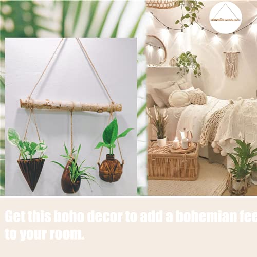 BYHER 15-Inch White Birch Logs for Decoration - Decorative Farmhouse Home Wall Hanging Decor (15 Inch) - Image 2
