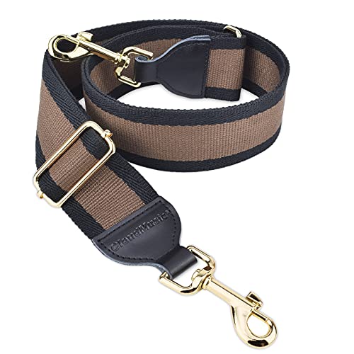 CLOUDMUSIC Handbag Strap Replacement Crossbody Strap Purse Strap For Women Girls (Brown) - Image 4