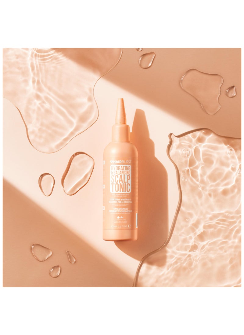 HAIR BURST - Hair Tonic with Hyaluronic Acid - Hydrating and Balancing Treatment - Prevents Dandruff and Itchy Scalp - Exfoliates, Reduces Flaking & Dryness and Excess Oil for Healthier Hair - Image 1