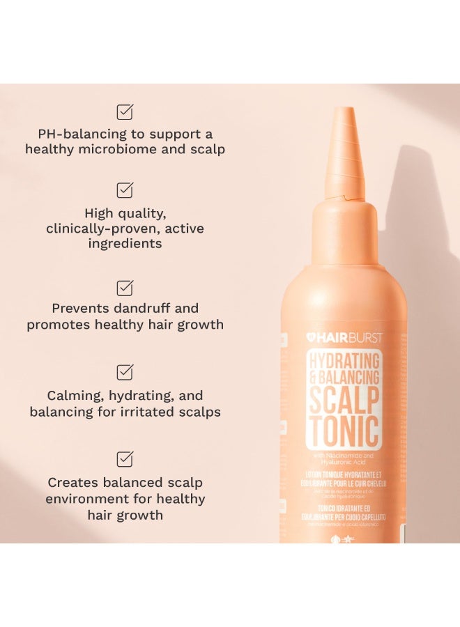 هيربرست تونيك مرطب للشعر وتوازن فروة الرأس للعناية بالشعر وفروة الرأس لنمو صحي ودعم مستوى الحموضة ومنع القشرة وتهدئة وترطيب فروة الرأس المتهيجة - Image 3