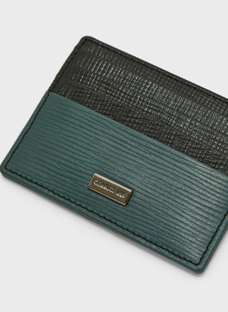 CERRUTI 1881 Color Block Card Holders