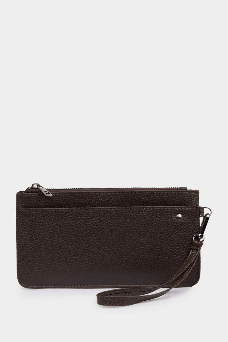 Man Faux Leather Wallets