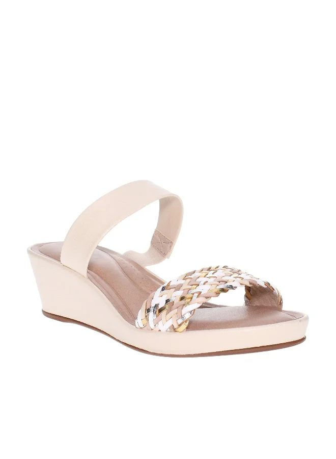 Beira Rio Beira Rio Ladies Wedge Sandals White | Made In Brazil
