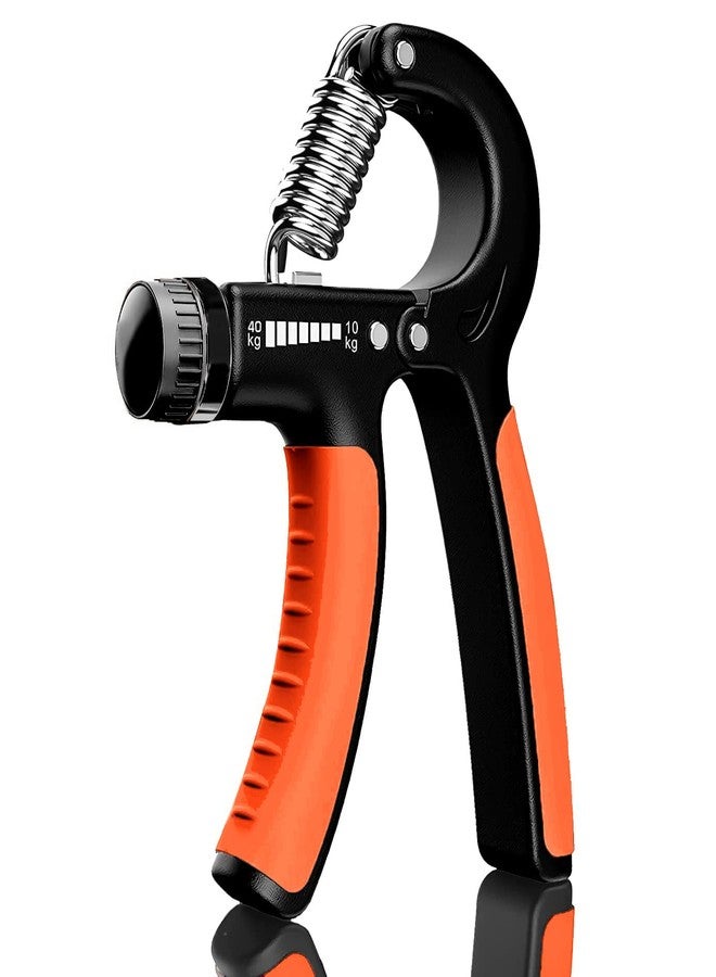 COOL INDIANS COOL INDIAN 10 to 40kg Hand Grip Strengthener, Training, Hand Exercise, Hand Gripper, Forearm Exerciser, for Finger Exercise, Gym Workout Equipment to Use in Home and Gym for Men & Women. (ORANGE) - Image 1