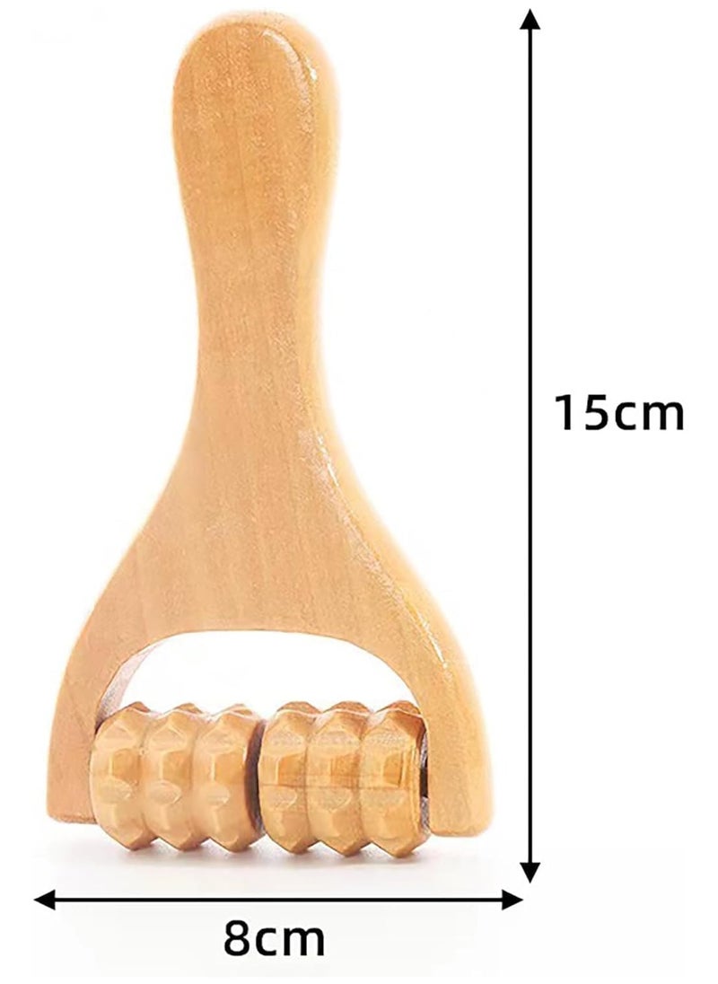 Generic 3 in 1 Wood Therapy Massage Tools Wood Therapy Anti Cellulite Massager Kit Maderoterapia Kit for Body Shaping Wooden Manual Massage Tools Perfect for Full Body Muscle Pain Relief  - Image 3