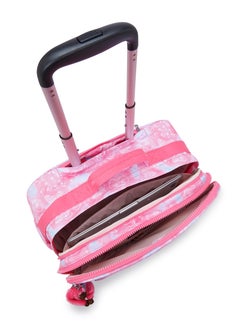 kipling Kipling New Storia Kids' 4-Wheeled School Trolley Bag with 15.6 inch Laptop Compartment Happy pink c  - Image 5