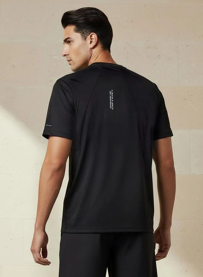 Splash Active  Men Printed Performance T-shirt for Men | Best Price UAE