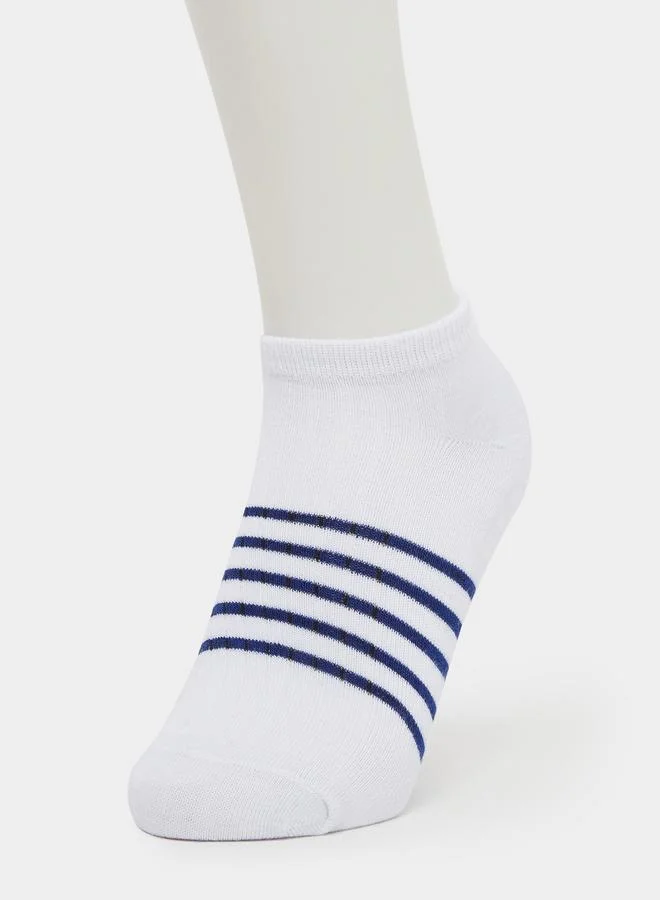 Styli Styli Set of 5 - Striped Ankle Socks