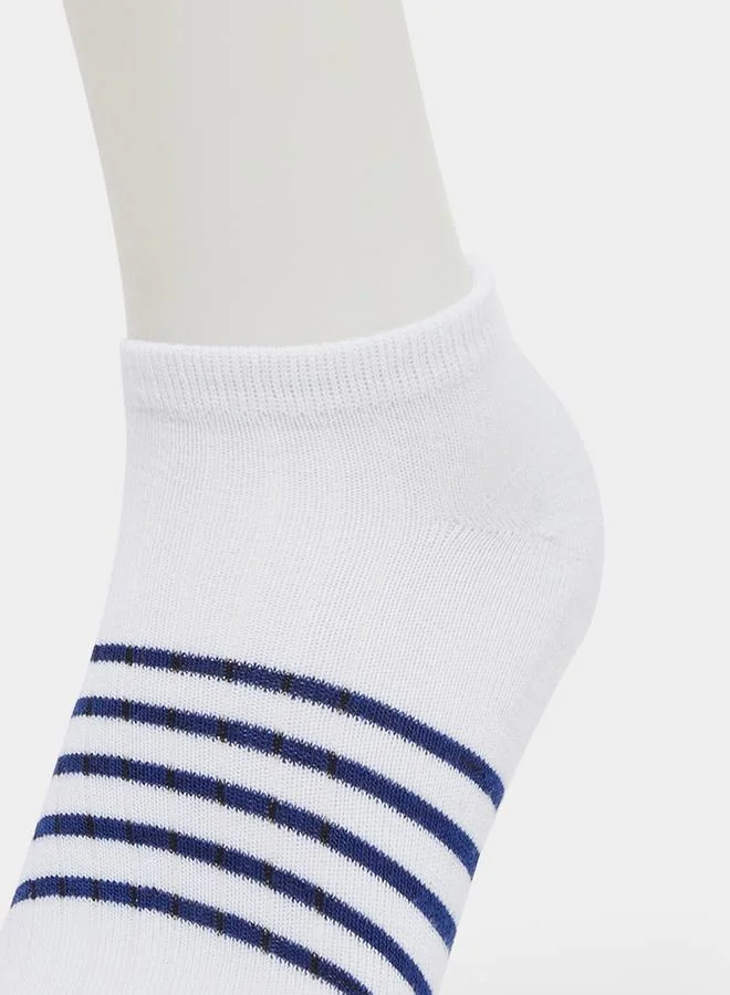 Styli Styli Set of 5 - Striped Ankle Socks