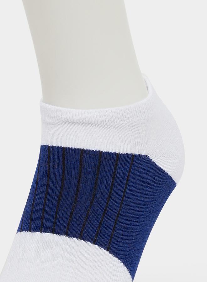 Styli Set of 5 - Striped Ankle Socks - Image 5