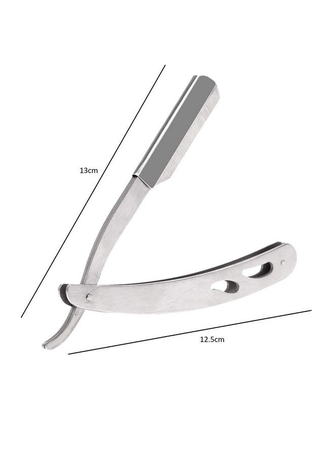 GutarGoo 5 Pcs Professional Hair Cutting Scissors Set; Thinning/Trimming Shears Sharp Barber Styling Scissorssalon Barber Folding Shaving Razor For Mengrooming Comb Hair Cutting Cape/Apron - Image 5