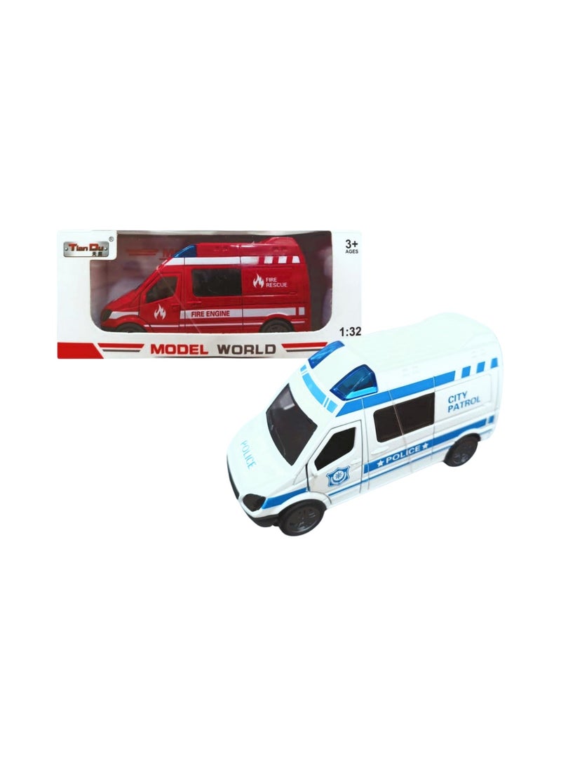 Tian Du Pull Back Car For Children