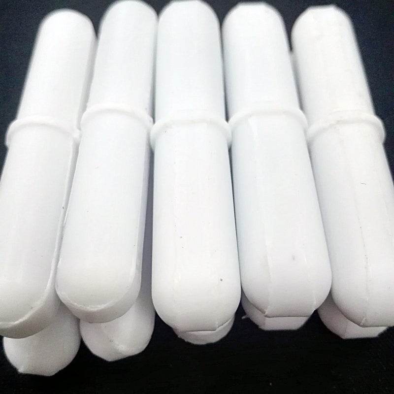 BBTCTY محرك مغناطيسي شريط مغناطيسي PTFE خلاط مغناطيسي شرائط (9X45 مم، مع شكل حلقة، 10 قطع) - Image 4