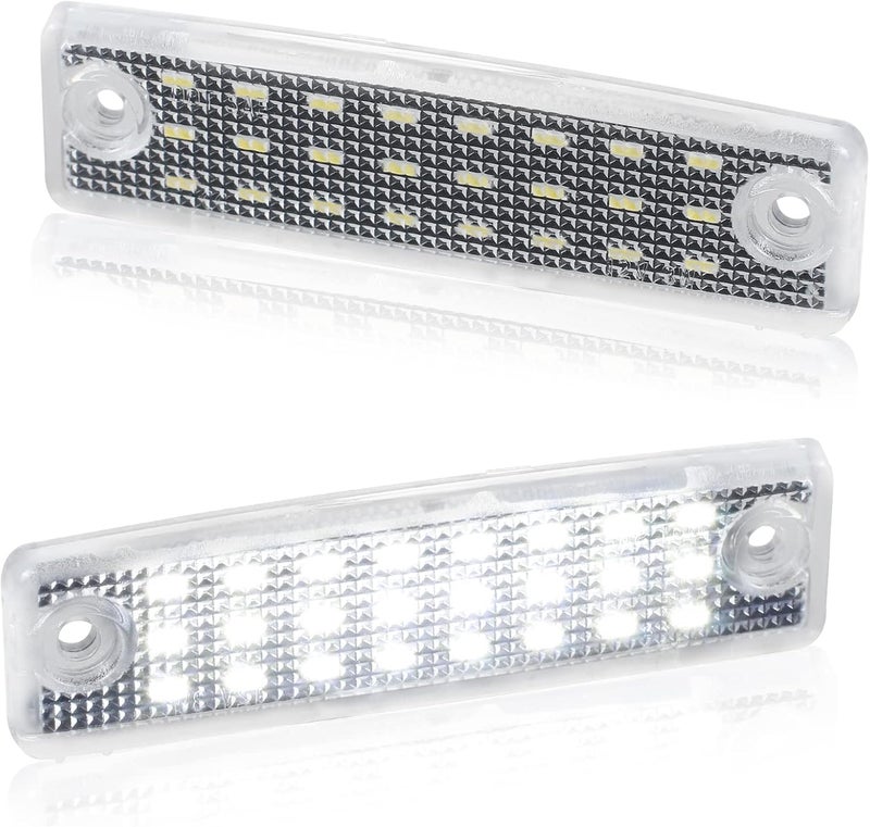 NDRUSH LED License Plate Lights Assembly for Toyota 4Runner, Sequoia, and Previa - Image 1