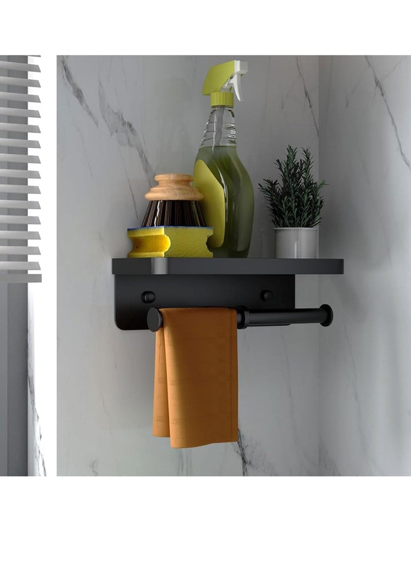spa luxetique - Double Roll Toilet Paper Holder - Stainless Steel Bathroom Tissue Dispenser - Image 1