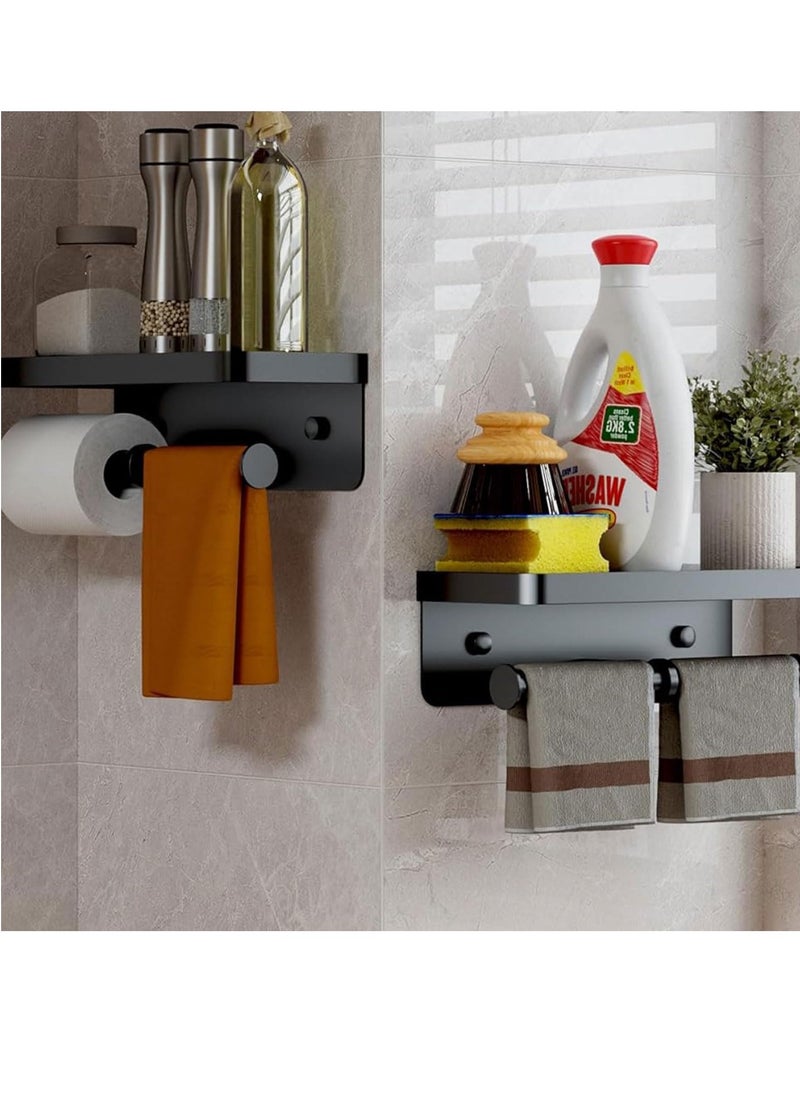 spa luxetique - Double Roll Toilet Paper Holder - Stainless Steel Bathroom Tissue Dispenser - Image 1