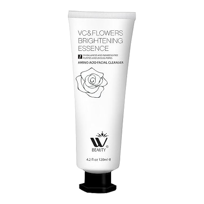 WBM Facial Cleanser with Amino Acid, Perfect Anti-Aging, Skin Brightening and Wrinkle Reducing Acne Daily Face Wash for All Skin Types With Organic & Natural Ingredients - 4.2 fl oz/120 ml - Image 1